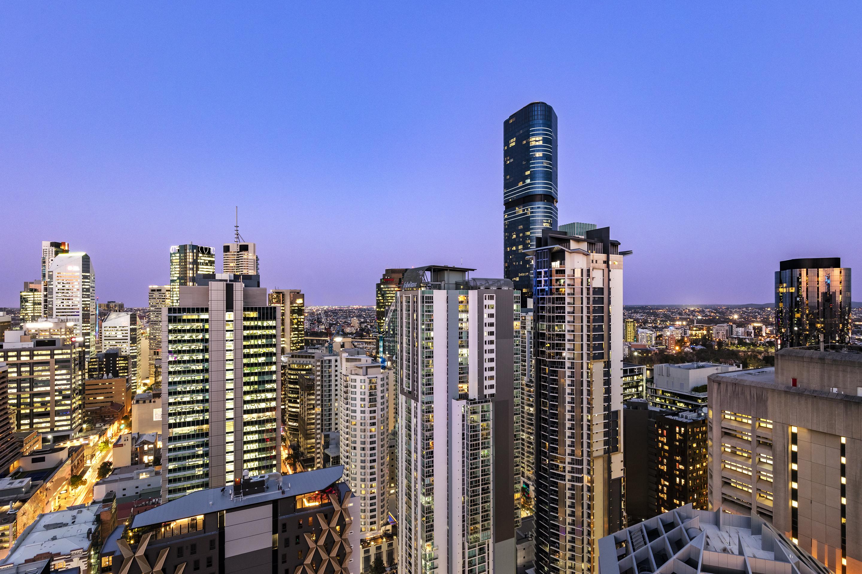 Oaks Brisbane Casino Tower Suites Kültér fotó